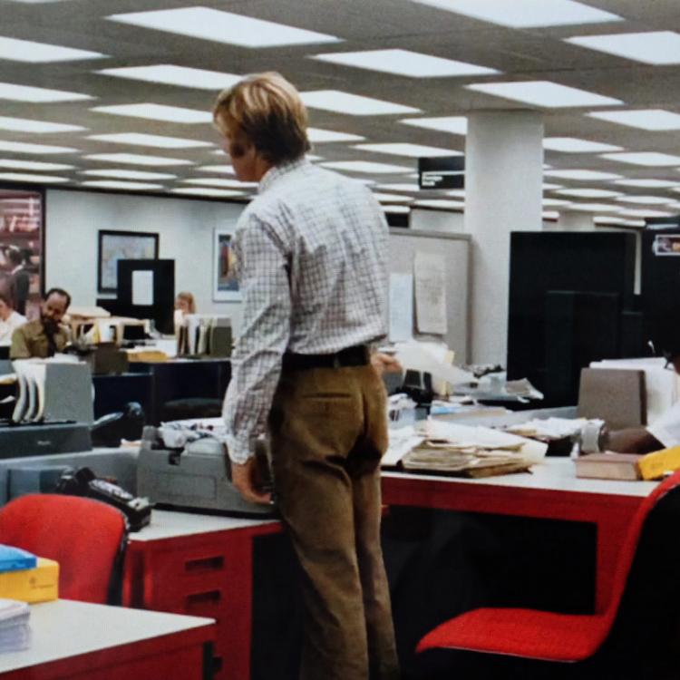 All the President's Men - color-coordinated office furniture
