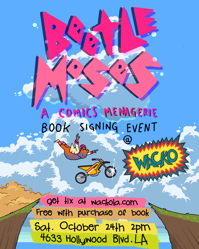 BeetleMoses Book Signing