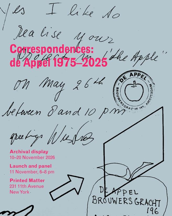 Correspondences: de Appel 1975–2025
