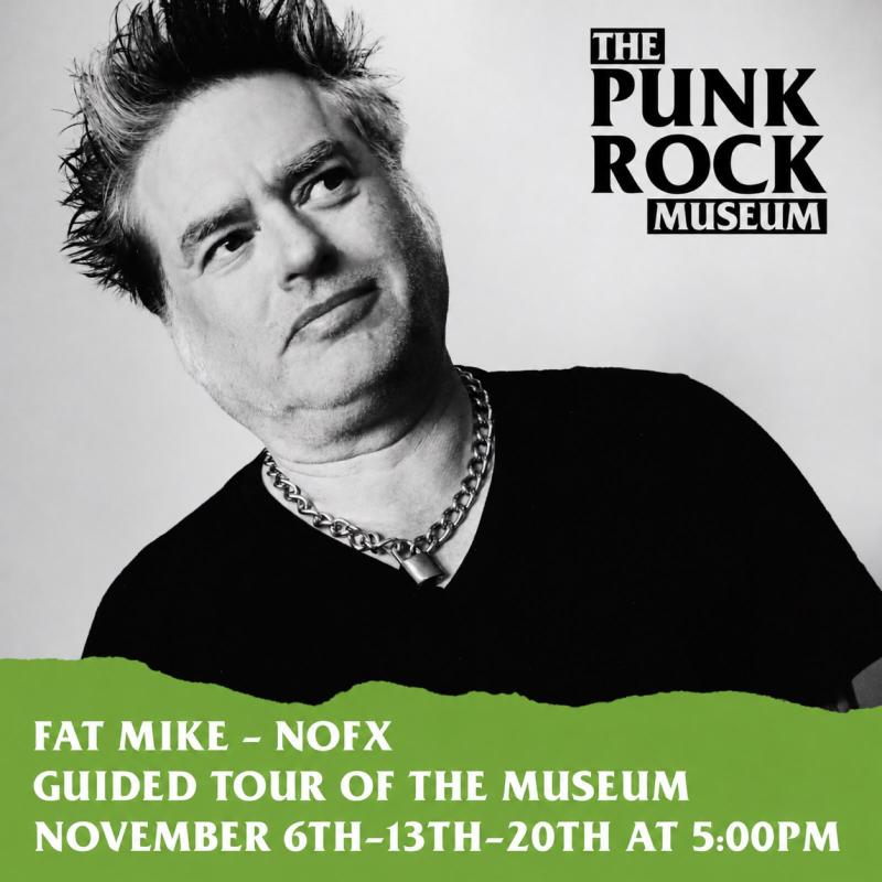 Guided tour with Fat Mike (NOFX)