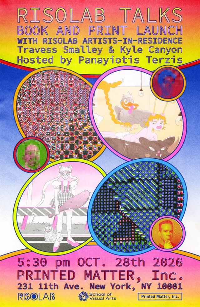 RisoLAB Talks vol. 5: Travess Smalley & Kyle Canyon