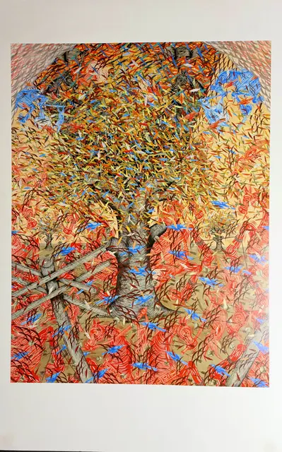 Andrew Schoultz, In Gods We Trust