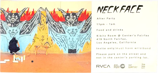 Neckface after party
