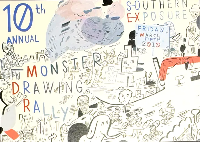 Southern Exposure’s 10th Monster Drawing Rally